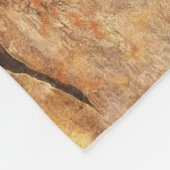 Wild Horses: Artistieke Dierenmajesteit. Fleece Deken (Hoek)