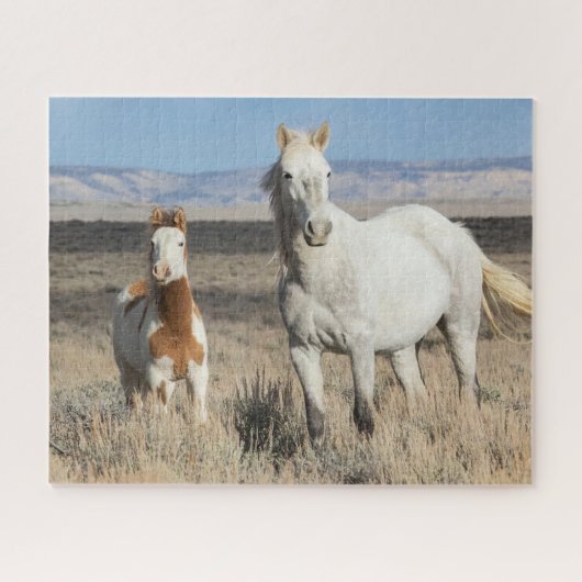Wild Horses at Home in the Sandwash Basin Legpuzzel (Horizontaal)