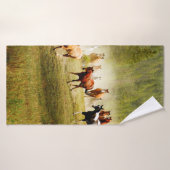 Wild Horses Badhanddoek (Badhanddoek)