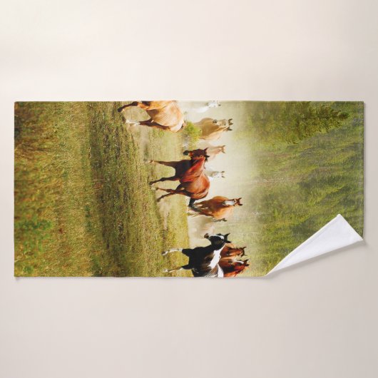 Wild Horses Badhanddoek (Badhanddoek)