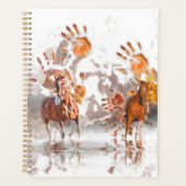 WILD HORSES DAY PLANNER (Voorkant)
