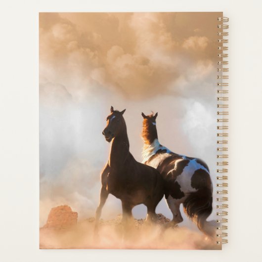 WILD HORSES DAY PLANNER (Achterkant)