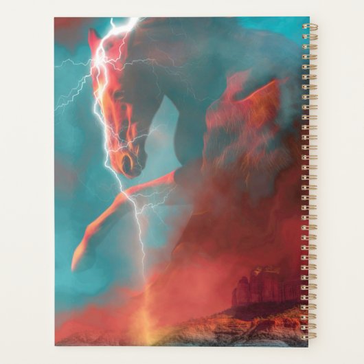 WILD HORSES DESERT STORM PLANNER (Achterkant)