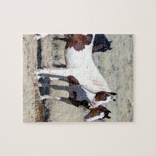 WILD HORSES LEGPUZZEL (Horizontaal)