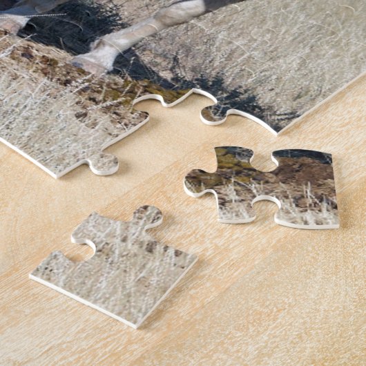 WILD HORSES LEGPUZZEL (Zijkant)