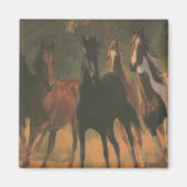 Wild Horses Magnet (Voorkant)