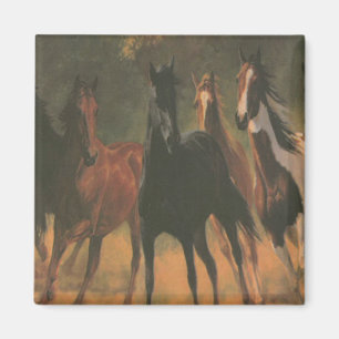 Wild Horses Magnet