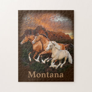 Wild Horses Montana Legpuzzel