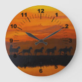 Wild Horses of Montana Painting by Alfred Fox Grote Klok (Voorkant)