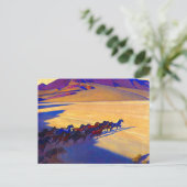 Wild Horses of Nevada door Maynard Dixon Briefkaart (Staand voorkant)