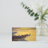 Wild Horses of Nevada door Maynard Dixon Visitekaartje (Staand voorkant)