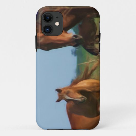 Wild Horses Oklahoma Case-Mate iPhone Case (Achterkant)