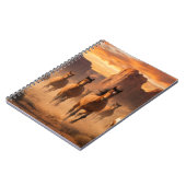 Wild Horses out West - Journal or Notebook Notitieboek (Linkerzijde)