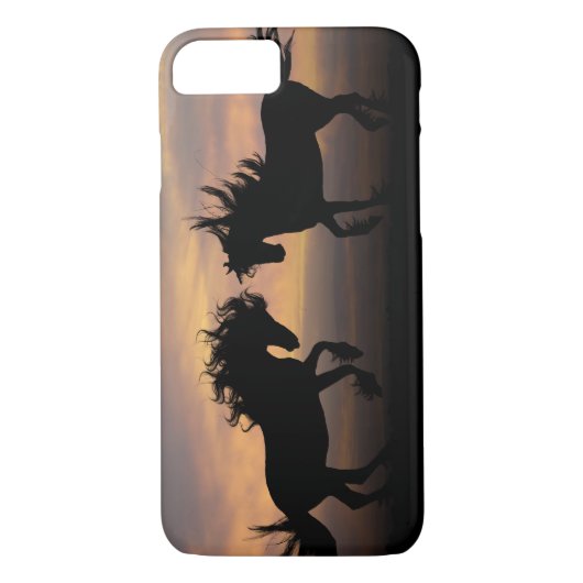 Wild Horses Silhouette Case-Mate iPhone Case (Achterkant)