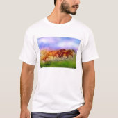 WILD HORSES T-SHIRT (Voorkant)