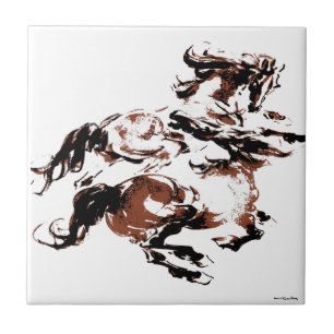 Wild Horses Tile Tegeltje