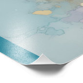 Wild Horses watercolor Foto Afdruk (Hoek)