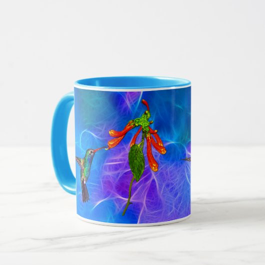 Wild Hummingbird Bird's Art Series Mok (Voorkant links)