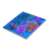 Wild Hummingbird Bird's Art Series Tegeltje (Zijkant)