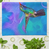 Wild Hummingbird Bird's Art Series Theedoek (Gevouwen)