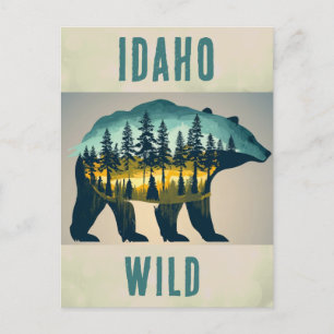 Wild Idaho Beer Reizen Briefkaart