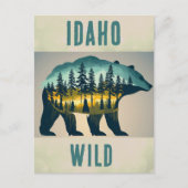  Wild Idaho Beer Reizen Briefkaart (Voorkant)