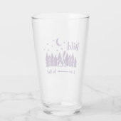 Wild in bed glas (Achterkant)