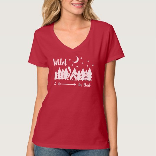 Wild in Bed T-shirt (Voorkant)