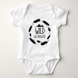 Wild in Heart Bohemian Kind Baby Shirt