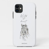 Wild in Heart Custom Horse Case-Mate iPhone Case (Achterkant)