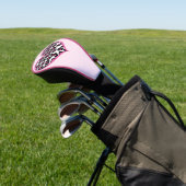 Wild in Heart Leopard Print Golfheadcover (Insitu)