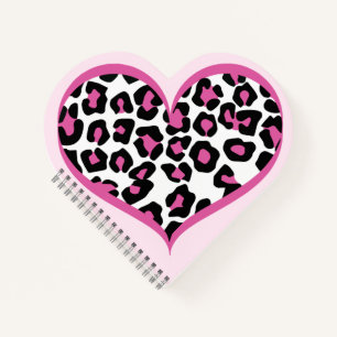 Wild in Heart Leopard Print Notitieboek