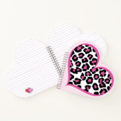 Wild in Heart Leopard Print Notitieboek (Binnen)