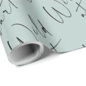 Wild in Heart Light Sage Wrapping Paper Cadeaupapier (Rol Hoek)