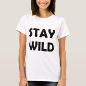 Wild in het hart | stoutmoedig avontuur t-shirt (Voorkant)