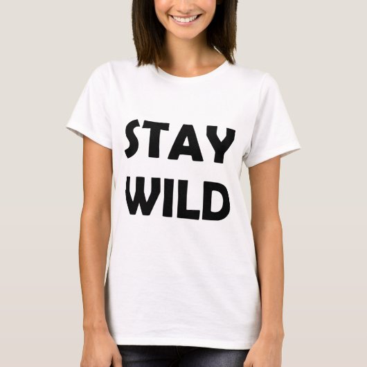 Wild in het hart | stoutmoedig avontuur t-shirt (Voorkant)