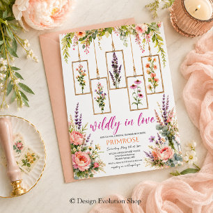 Wild in Love Bruidsmeisjeduivete Uitnodiging