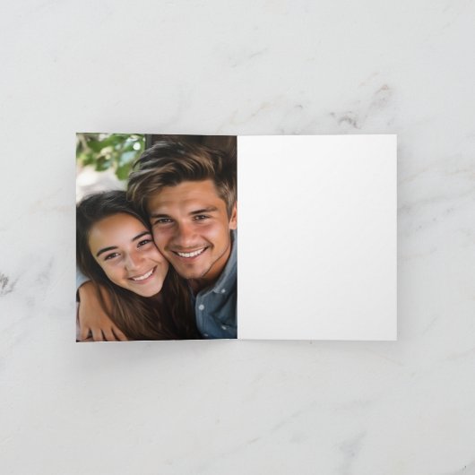 Wild in Love | Jungle Bruiloftfeestje Bedankkaart (Binnen)