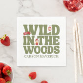 Wild In The Woods Kids Birthday Servet (Insitu)
