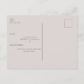 Wild in Waterverf-Vrijgezellenfeest van het hart Uitnodiging Briefkaart (Achterkant)