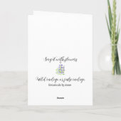 Wild Indigo kaart (Achterkant)