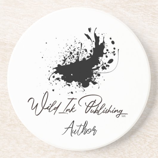Wild Ink Publishing-auteur Zandsteen Onderzetter (Voorkant)