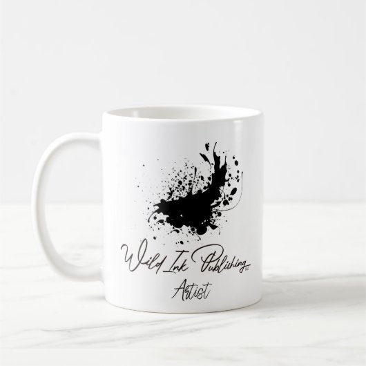 Wild Ink Publishing Kunstenaar Koffiemok (Links)