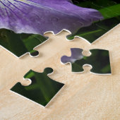 Wild Iris Flower Paars Floral Legpuzzel (Zijkant)