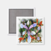 WILD IRIS ~ Magnet (Voorkant / Achterkant)