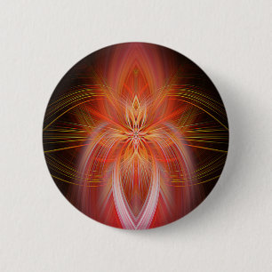 Wild Iris Ronde Button 5,7 Cm