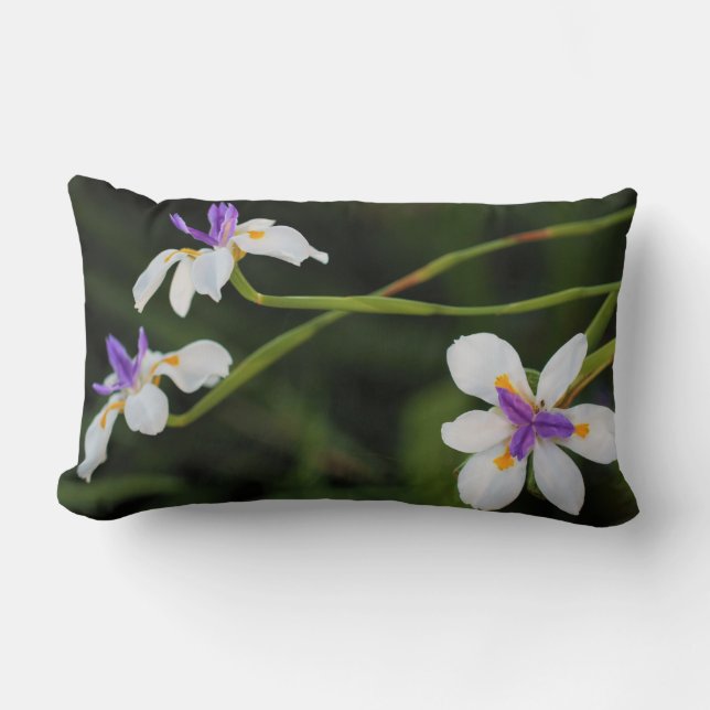 Wild Iris Sierkussen / Kussen (Voorkant)
