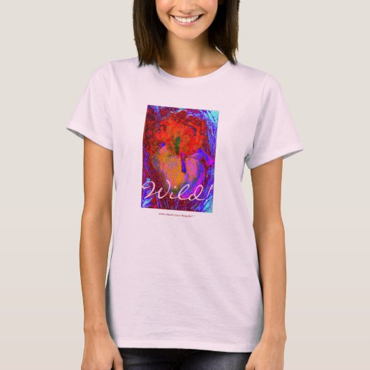 WILD! IRIS T-SHIRT (Voorkant)