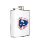 Wild Iris tijdens het beklimmen Carabiner Heupfles (Rechts)