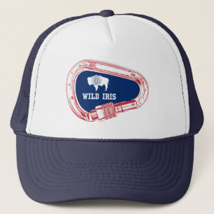 Wild Iris tijdens het beklimmen Carabiner Trucker Pet
